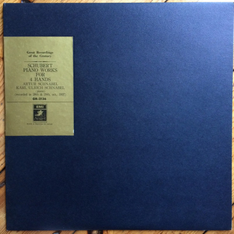 Artur Schnabel - Piano Works For 4 Hands Artur Schnabel - Piano Works For 4 Hands